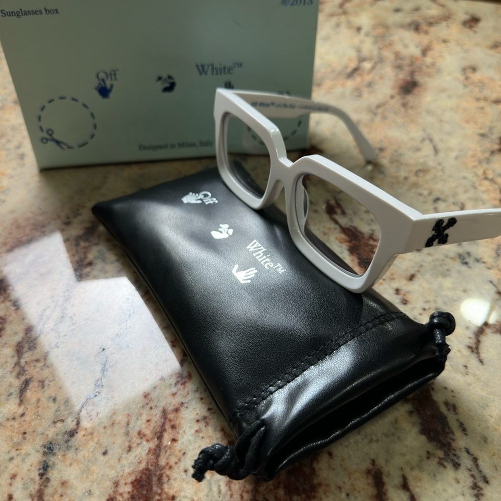 Off-White Virgil Abloh Acetate Eyeglasses